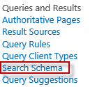 Select Search Schema