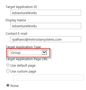 Target-Application-Type