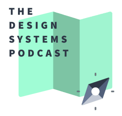 The logo for UX Design Podcast called The Design Systems Podcast