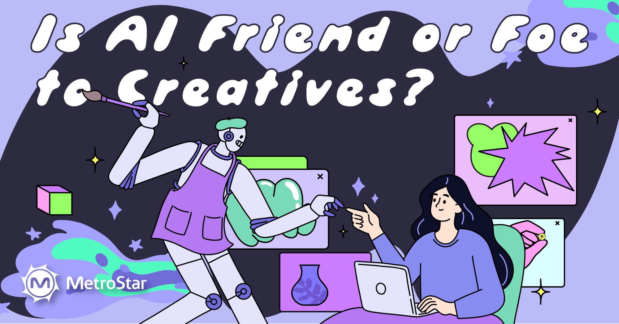 is AI friend or foe to creatives?