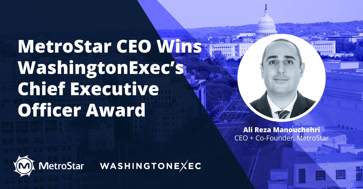Reads: MetroStar CEO Wins WashingtonExec's Chief Executive Officer Award