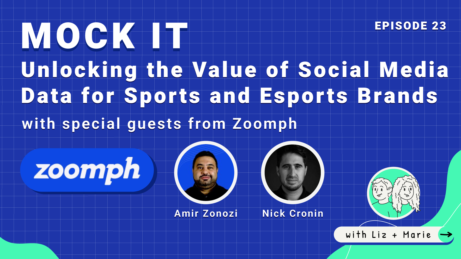 Text Reads: Unlocking the value of Social Media for Sports and Esports Brands with Zoomph
