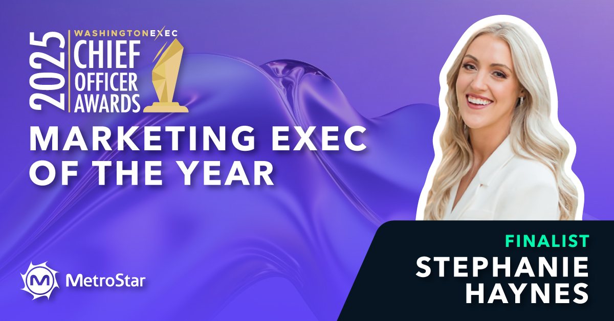 Stephanie Haynes is the Marketing Exec of Year Finalist for WashingtonExec